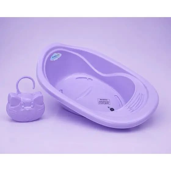 Banheira de bebe 22L Resistente Infantil Menina Menino Design Anatômico acompanha saboneteira