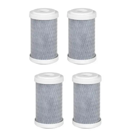 KIT 4 UN Refil BBI P/Filtros POU 125 A 5" Compativel BBI F125, ACQUA 125, Hidrofiltros POU 5”,FIT 5”