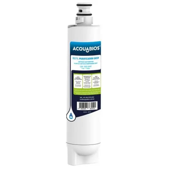 Refil purificador Easy 1005-0047 Acquabios Para uso no equipamento: Purificador de Água Easy