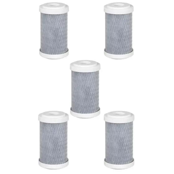 KIT 5 UN Refil BBI P/Filtros POU 125 A 5" Compativel BBI F125, ACQUA 125, Hidrofiltros POU 5”,FIT 5”