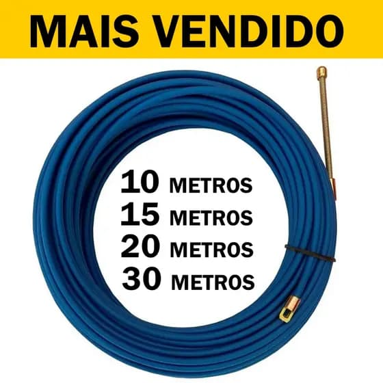 Guia Passa Fio com Alma De Aço 10 15 20 30 Metros
