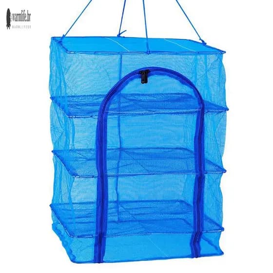 Rede De Sol Dobrável Gaiola De Secagem De Peixes Secos Nylon Multifuncional Para Pesca