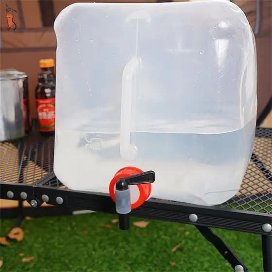 Balde De Água Dobrável Ao Ar Livre 10L Carro De Acampamento Portátil Bolsa De Armazenamento De Grande Capacidade Materia
