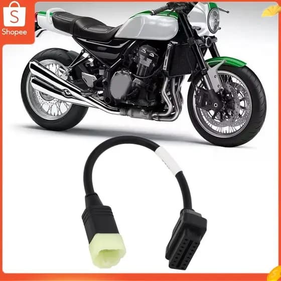 Hap Cabo OBD2 Plug and Play Adaptador de diagnóstico de motocicleta 6 pinos para Z900 Z900RS