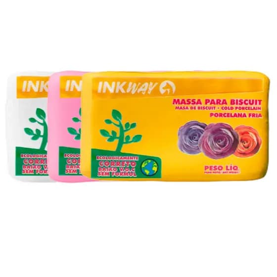 Massa Para Biscuit Modelagem 85g Inkway