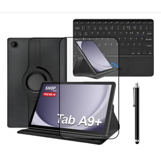 Capa Para Tablet A9plus X210 X216 Com Teclado+mouse+caneta