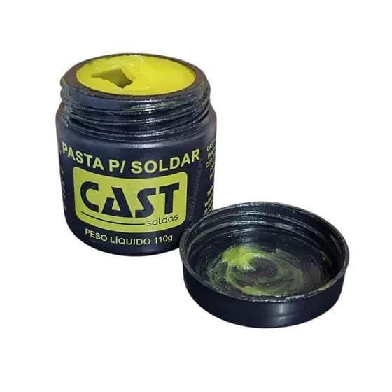 Pasta Para Soldar Cast 110g Fluxo Para Solda