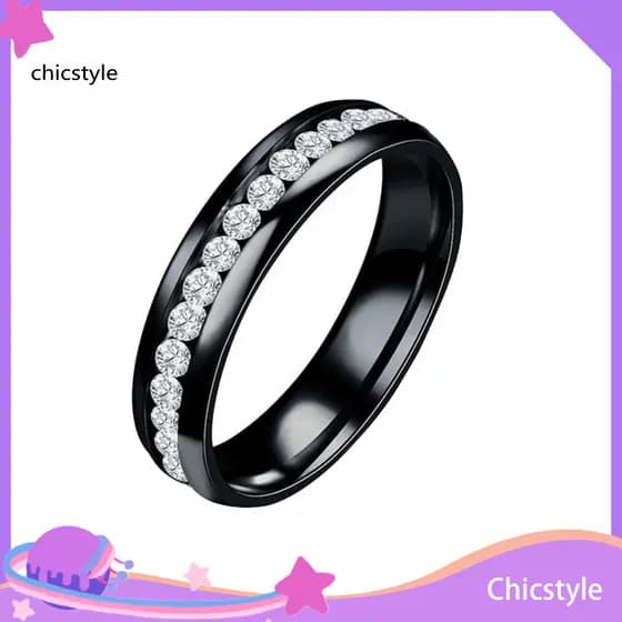 chicstyle Cuidados De Saúde Perda De Peso Queima De Gordura Emagrecimento Anel Magnético Joias De Strass