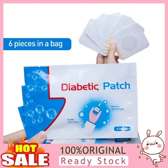 Chicstyle 30pçs / 5 Bolsas Adesivos Para Diabetic Patch / Estabiliza O Açúcar / Equilíbrio De Alto Sangue