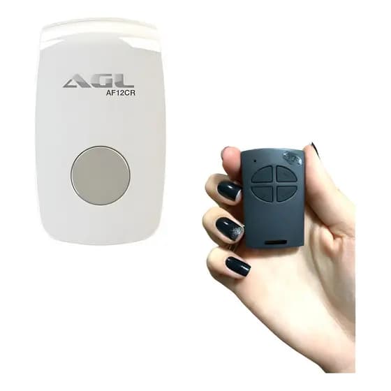 Kit 1 Controle Remoto 433 Agl + Acionador Fechadura