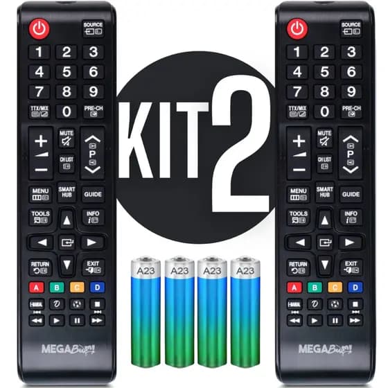 Controle Remoto Para Tv Samsung Smart Hub 4k Funcao Futebol Universal