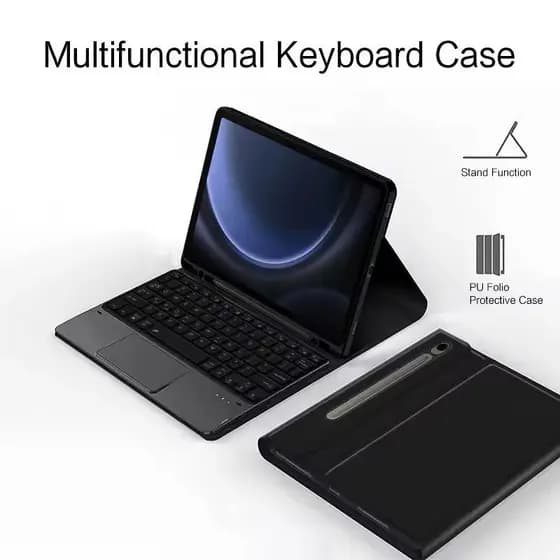 Capa Tablet Com Teclado Bluetooth Tab S9+ S9 Fe Plus S9 Fe Normal S6 Lite 10.4 Normal