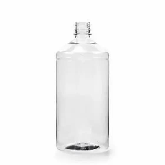 Kit 5 Frascos Pet 1000ml + 5 De 500ml- Tampa Rosca Lacre
