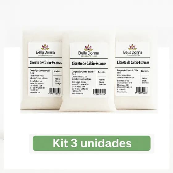Cloreto De Calcio Escamas 3 Kg (anti Mofo) Bella Donna