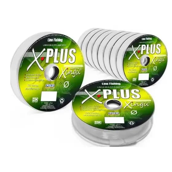 Linha Pesca Resistente Multifilamento Xingu 0,23 100m 10kg