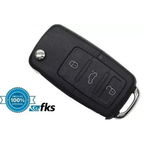 Chaveiro Controle Remoto CR-962 Chave Canivete Alarme Automotivo Fks