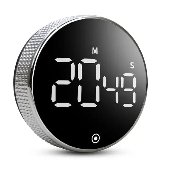 Temporizador Timer De Cozinha Digital Com Imã Para Geladeira