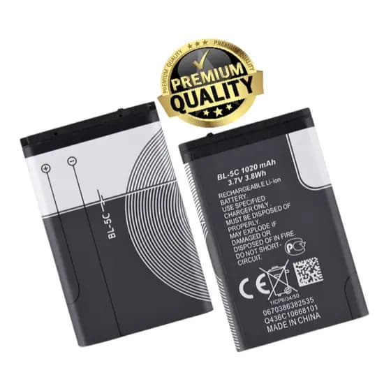 Bateria Bl-5c 3.7v 800mah Bl5c 3.8wh uso Geral Recarregavel caixa de som e mini teclado uso Geral