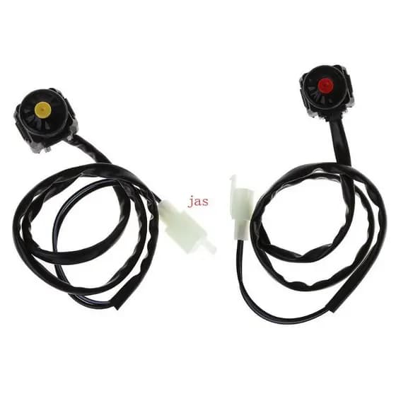 ATV Motocicleta Stop Botão Buzina 22mm Interruptor Ignição Motor Starter