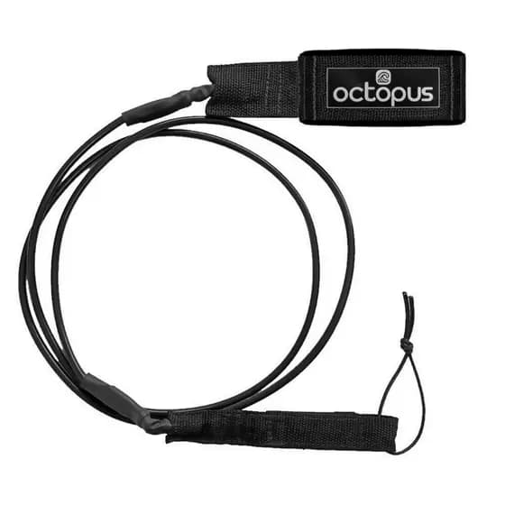 Leash Strep Prancha De Surf - Tamanho 6´ Pés C/ 2 Giradores Octopus Surf