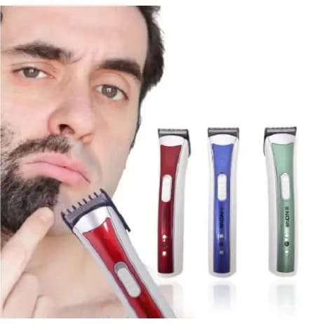 Aparador Máquina De Cortar Cabelo Barba Pêlos Pézinho Elétrico Bivolt Recarregável Profissional