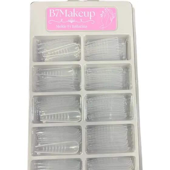 Molde F1 100pcs Unhas De Gel Acrigel Polygel Reutilizável
