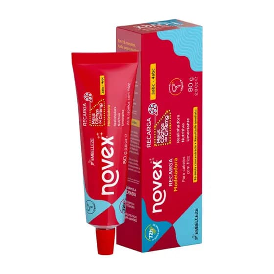 Máscara Modeladora Novex Recarga 80GR Cachos de Cinema
