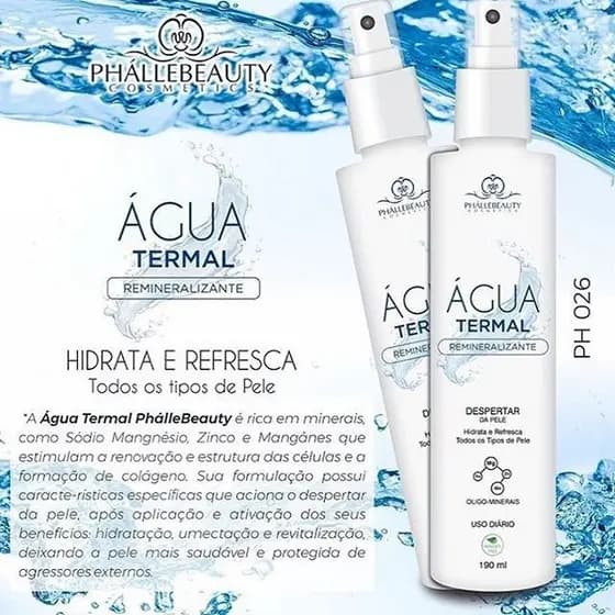 Água Termal da Phallebeauty