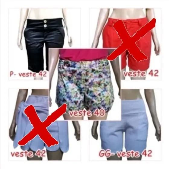 roupas femininas - short feminino
