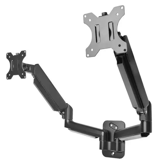 Suporte de Parede Articulado 2 Monitores 10 a 35 Pistão a Gás PIX 079-0091 PX-F250P