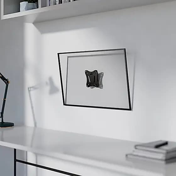 Suporte de Parede para Monitor / TV 15 a 34 Polegadas com Ajuste de Inclinação CTM100