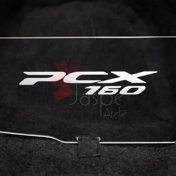 Divisória em Acrílico Acessório Baú Honda Pcx 2023 160