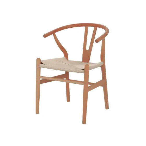 Cadeira Wish Bone Madeira Design Moderna Para Casa de Campo Praia Sítio Luxo Jantar
