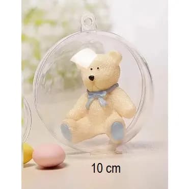 12 Esferas de acrílico 10 cm , bolinha de natal acrílica para personalizar