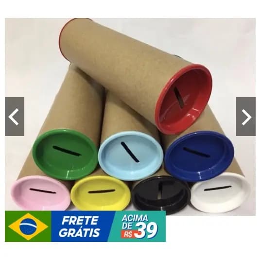 6 Cofrinho 6x20 - Lembrancinha