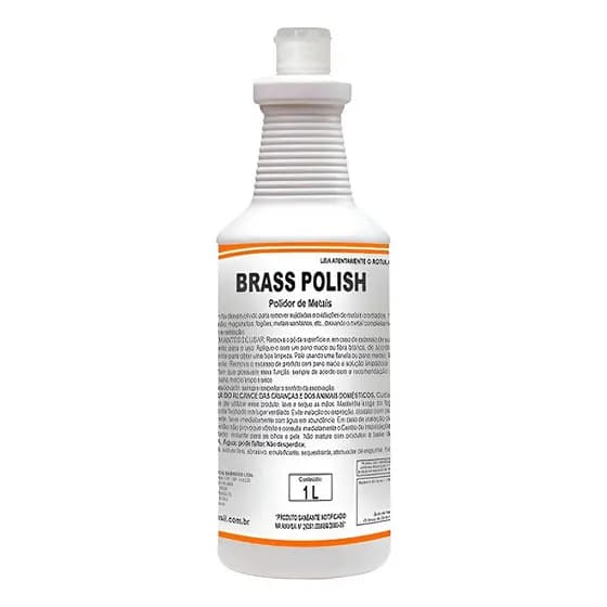 Limpador E Polidor Metais | Inox,prata,outros| Brass Polish