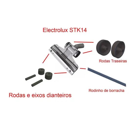 Kit de reparo aspirador Electro STK 14