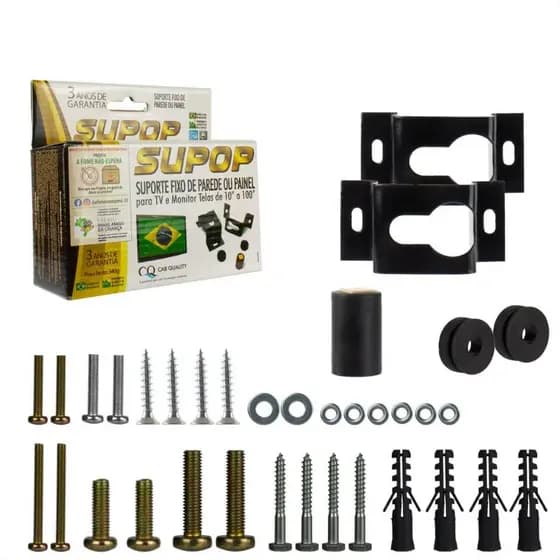 Suporte Fixo Universal Para TV Telas De 10 A 100