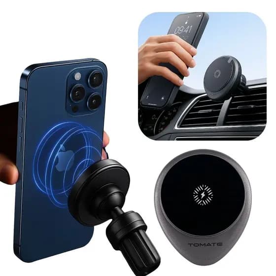 Suporte De Celular Veicular TOMATE Saida De Ar MTG-128