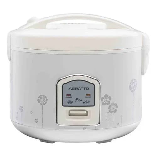 Panela Elétrica De Arroz E Legumes A Vapor Agratto Pa10x Branco 60hz 127V