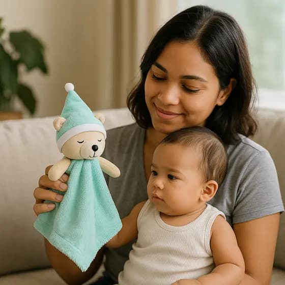 Naninha Paninho Toalha Para Bebê Dormir infantil