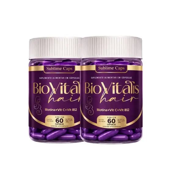 kit 2 Vitamina capilar Sublime HAIR