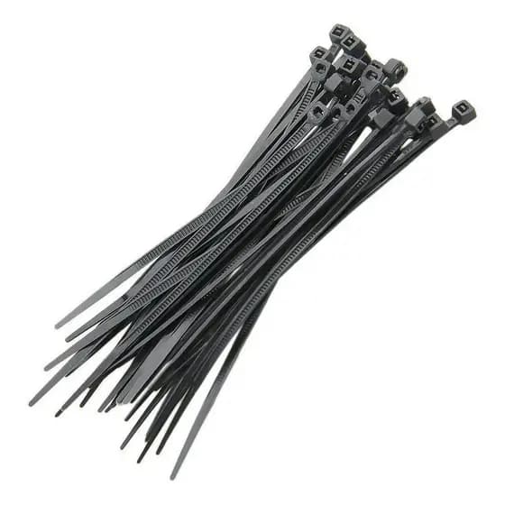 Abraçadeira Nove54 Nylon 400mm x 4,8mm Preta 100 Un