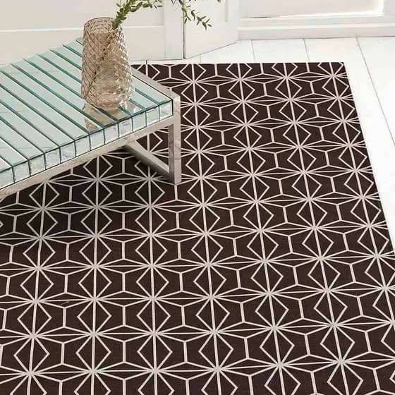 Tapete Jacquard Antiderrapante 132x200cm Cannes Casa Dona