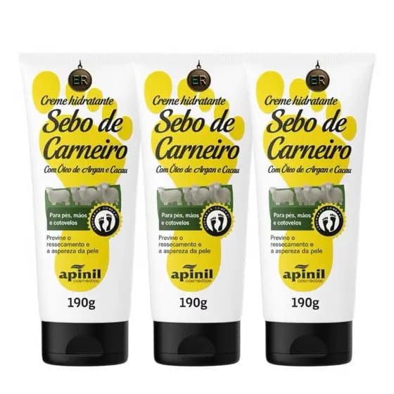 CREME HIDRATANTE SEBO DE CARNEIRO APINIL
