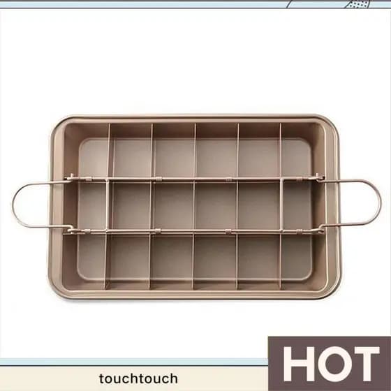 Utensílios De Cozimento Para Bolo De Pão Quadrado Antiaderente De Sobremesa De Chocolate touchtouch1 . br
