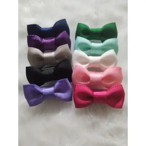 Laço bebê Rn No Velcro Kit C/10 Unidades