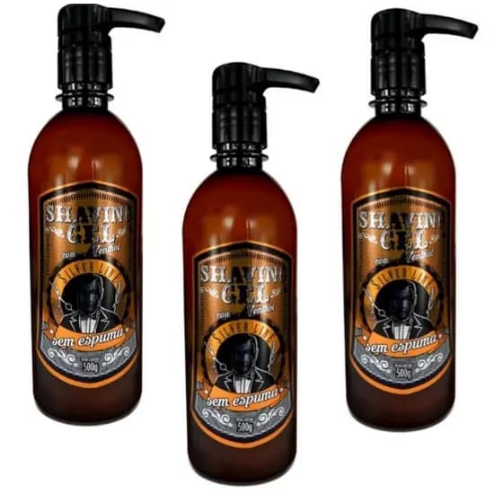 Gel Shaving Silver Line 500ml