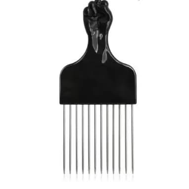 Pente Garfo Para Cabelos Afros