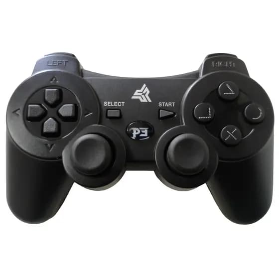 Controle PS3 e PC Playstation 3 Sem Fio Bluetooth Giroscópio Com Cabo Recarga Joystick Knup KP-GM006